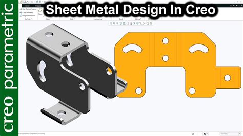 creo sheet metal forming|creo parametric sheet metal tutorial.